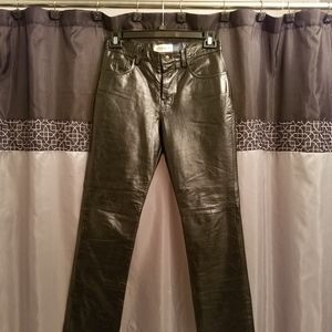 Leather pants